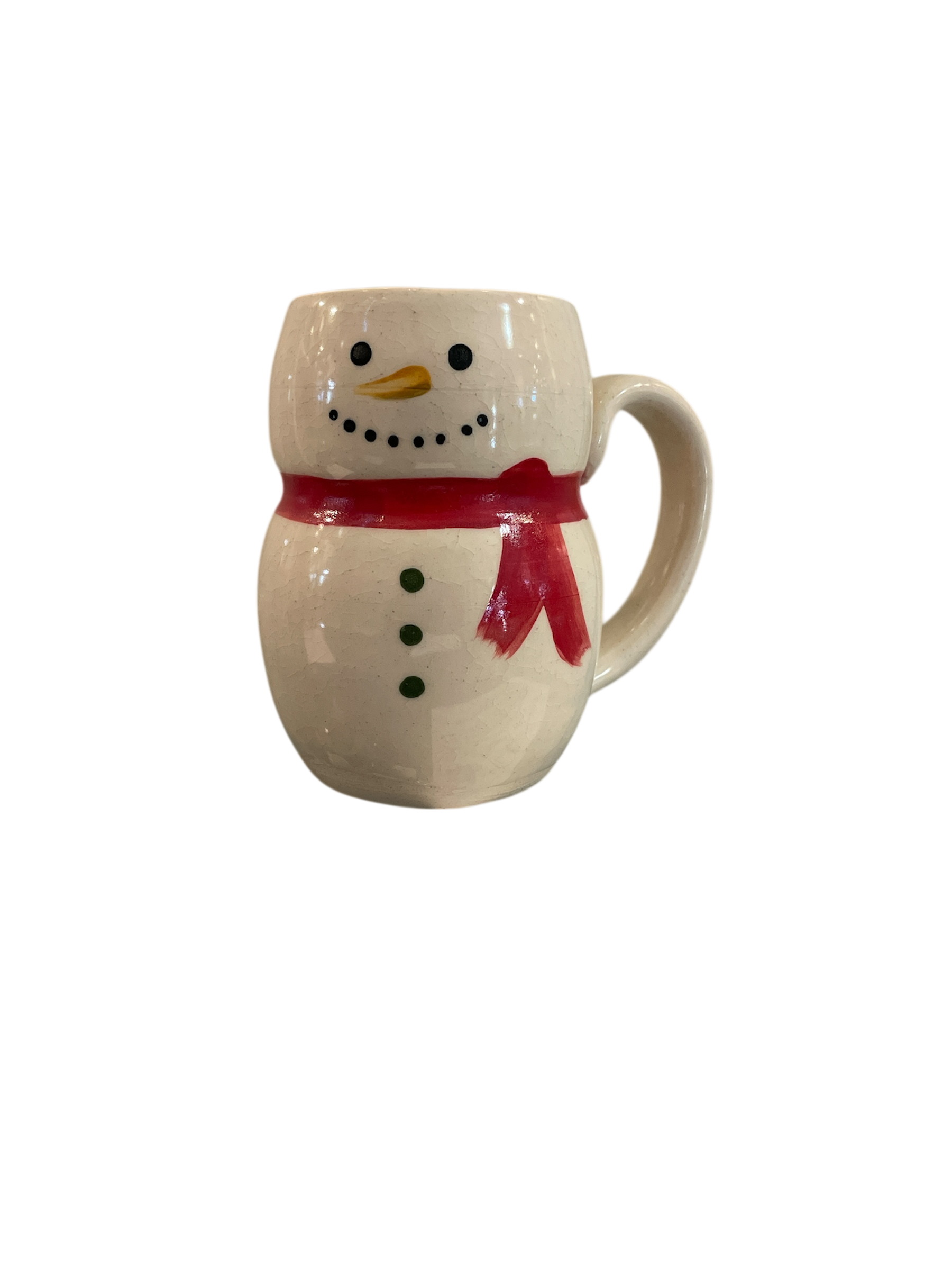 Snowman mug by Bridget Mayak