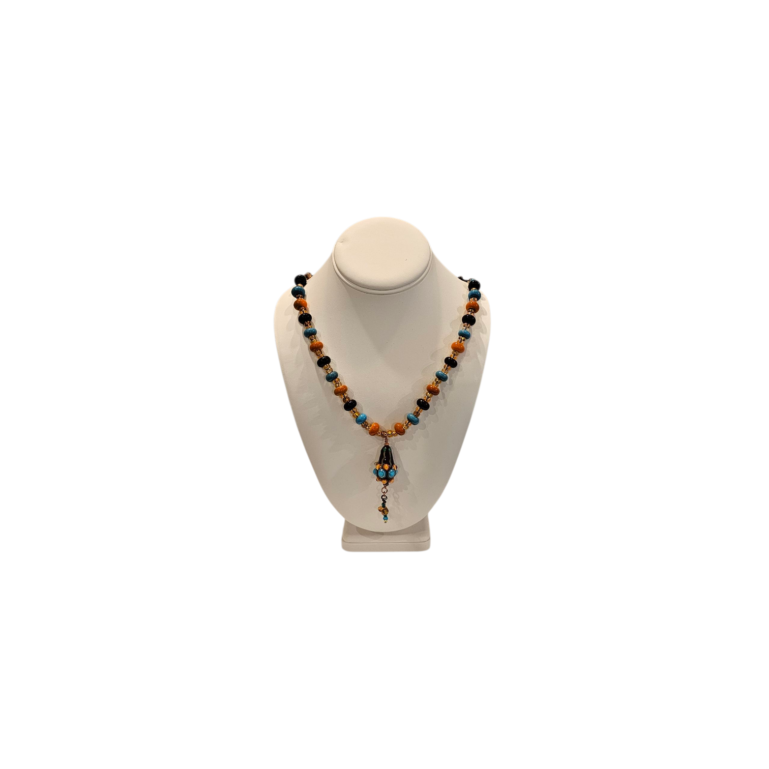 Earthtone Teardrop by Joy Knepp