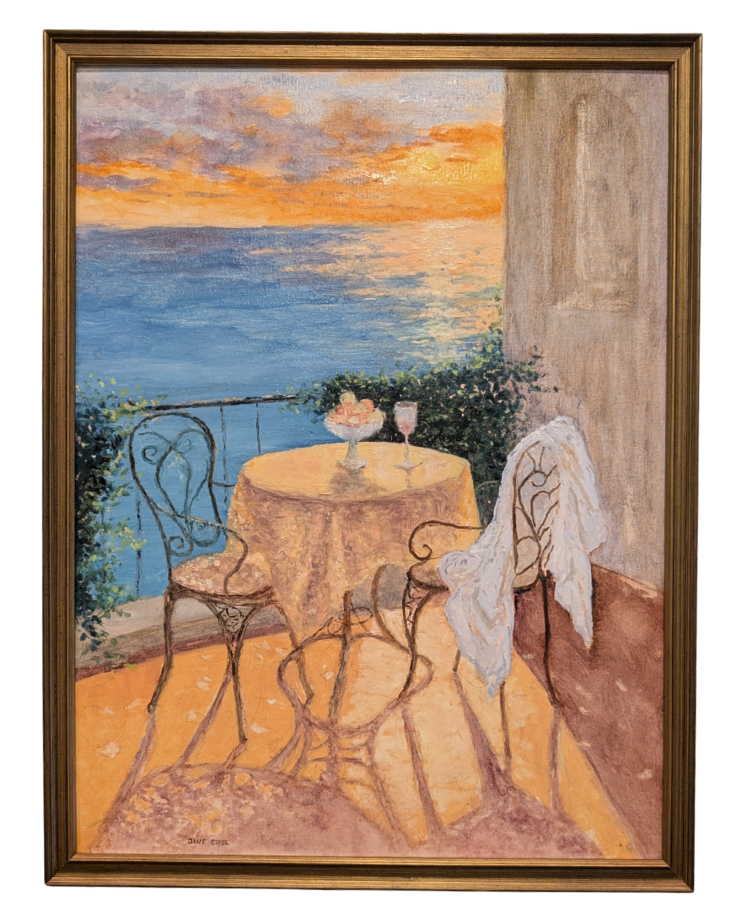 Sunset Patio by Jane Crise